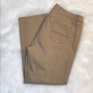 [Bandolino] Women’s plus size tan mandie jeans